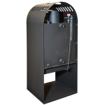 Poza Termosemineu combustibil solid Miklos Steel Aqua Plus 20 kW. Poza 39771