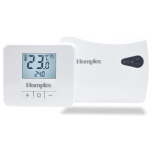 Poza Termostat de ambient neprogramabil Homplex Evo X RF cu radiofrecventa(wireless). Poza 40049
