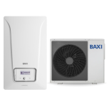 Pompa de caldura 6 kW Baxi Luna Hybrid Alya H, hibrid, monofazata, cu centrala termica combi 28 kW