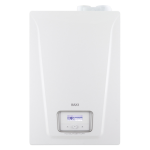 Poza Centrala termica pe gaz in condensare Baxi Nuvola Century 24 kW, incalzire + ACM, cu boiler incorporat 45l, kit evacuare inclus. Poza 40580