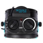 Poza Aeroterma electrica Detoolz DZ-EI112, 20/1000/2000W, element de incalzire ceramic. Poza 40634