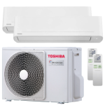 Aer conditionat dublu split Toshiba Yukai, 2x10000 BTU, inverter, clasa A+++/A++