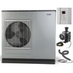 Pompa de caldura aer-apa 16 kW Nibe F2050-16, monobloc, automatizare inteligenta SMO 20, pompa circulatie