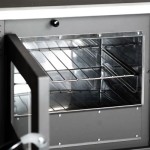 Poza Soba de gatit si incalzit Pro-Termo Panonia Gri, cu plita si cuptor 10kW, evacuare stanga. Poza 41518