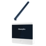Poza Termostat ambient Homplex 19 WI-FI NEGRU programabil, fara fir, cu control vocal Google Assistant si Alexa. Poza 41943
