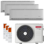 Aer conditionat triplu split Ariston Alys 80 Inverter 3 x 9000 BTU, WiFi Ready, Clasa A++/A+, Ultra Silent