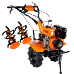Motocultor Detoolz DZ-MT1001-S001-G01 7CP 280CC, motorina, 4T, 3 viteze, pornire manuala, cu roti