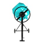 Poza Betoniera Detoolz DZ-C326, capacitate 160 litri, putere 1000W, coroana fonta, cu roti. Poza 42554