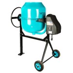 Poza Betoniera Detoolz, capacitate 200 litri, putere 1200W, coroana fonta, cu roti. Poza 42627