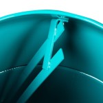 Poza Betoniera Detoolz, capacitate 200 litri, putere 1200W, coroana fonta, cu roti. Poza 42634