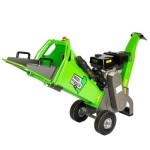 Tocator crengi Micul Fermier MF-MO1006-S001-G01, motor benzina 7 CP, diametru maxim taiere 100 mm, pentru rumegus