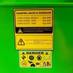 Poza Tocator crengi Micul Fermier MF-MO1008-S001-G01, motor benzina 7 CP, diametru maxim taiere 80 mm, pentru brichete. Poza 43959