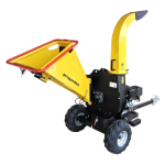 Tocator crengi ProGARDEN TB120EN, motor benzina 15 CP, diametru maxim taiere 120 mm, cu carlig de remorcare, pornire electrica