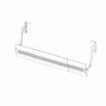 Poza Deflector aer conditionat tip split DOX ACD-HS extensibil, reglabil compatibil universal, 74–104 cm, alb. Poza 44118