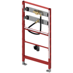 Cadru fixare pisoar, Tece 9320008, 112 x 50 cm cu supapa spalare