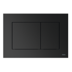 Clapeta actionare rezervor WC incastrat, TECE Now 9240423, grafit metalic, 22 x 15 x 0.5 cm