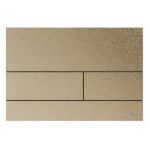 Clapeta actionare rezervor WC incastrat, TECE Square 9240843, metal, nichel perlat, 22 x 15 x 0.3 cm