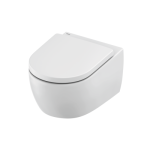 Set TECEloft, vas ceramic de WC cu spalare ciclon, rimless + capac soft-close