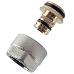 Poza Conexiune Tece Eurocon 77211600, pentru incalzire in pardoseala cu agent termic, alama, 16 x 2 mm, 3/4