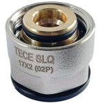 Conexiune Tece Eurocon 77211700, pentru incalzire in pardoseala cu agent termic, alama, 17 x 2 mm, 3/4