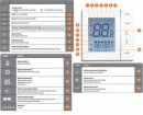 Poza Meniu Termostat SALUS VS30W, cu fir, programabil, cu montaj in doza